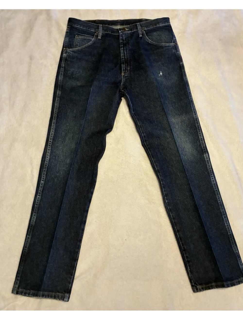 Wrangler 96501MR Men’s Jeans Size 36x32 Dark Wash